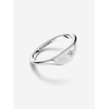 image:imagePANDORA Me Halved Enamel Signet Ring  Sterling SIlver Ring with Cubic Zirconia amp Enamel  Includes Gift Box7