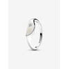image:imagePANDORA Me Halved Enamel Signet Ring  Sterling SIlver Ring with Cubic Zirconia amp Enamel  Includes Gift Box85