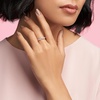 image:imagePANDORA Sparkling Twisted Lines Ring  Gift for Her  Ring for Women  Clear Cubic Zirconia  With Gift BoxRose Gold