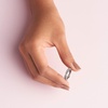 image:imagePANDORA Sparkling Twisted Lines Ring  Gift for Her  Ring for Women  Clear Cubic Zirconia  With Gift BoxSterling Silver