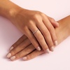 image:imagePANDORA Sparkling Wishbone Ring  Stackable Rose Gold Ring for Women  Gift for Her  With Gift BoxSterling Silver