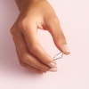 image:imagePANDORA Sparkling Wishbone Ring  Stackable Rose Gold Ring for Women  Gift for Her  With Gift BoxSterling Silver