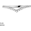 image:imagePANDORA Sparkling Wishbone Ring  Stackable Rose Gold Ring for Women  Gift for Her  With Gift BoxSterling Silver