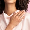 image:imagePANDORA Sparkling Wishbone Ring  Stackable Rose Gold Ring for Women  Gift for Her  With Gift BoxYellow Gold