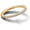 image:imagePANDORA Timeless Sparkling Band Ring  Layering or Stackable RingYellow Gold