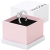 image:imagePANDORA Square Sparkle Halo Ring  Ring for Women  Layering or Stackable Ring Rose with Clear Cubic Zirconia  Gift for Her  With Gift BoxSterling Silver