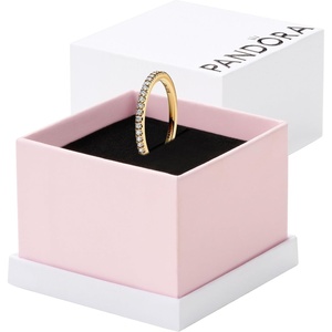 image:imagePANDORA Timeless Sparkling Band Ring  Layering or Stackable RingYellow Gold