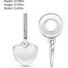 image:imagePANDORA Heart Dangle Charm  Compatible Moments  Jewelry for Women  Gift for Her  Made with Sterling Silver amp Cubic Zirconia  With Gift Box