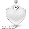 image:imagePANDORA Heart Dangle Charm  Compatible Moments  Jewelry for Women  Gift for Her  Made with Sterling Silver amp Cubic Zirconia  With Gift Box