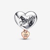 image:imagePANDORA Love You Daughter Heart Charm  Bracelet Charm for PANDORA Moments Bracelets  Stunning Womens Jewelry  Gift for Women in Your Life  14k Rose Gold amp Sterling Silver  With Gift Box