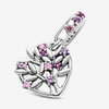 image:imagePANDORA Pink Heart Family Tree Dangle Charm  Compatible Moments  Jewelry for Women  Gift for Her  Made with Sterling Silver amp Cubic Zirconia  With Gift Box