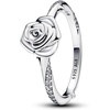 image:imagePANDORA Signature Ring Rose amp Clear CZ With Gift Box6