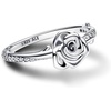 image:imagePANDORA Signature Ring Rose amp Clear CZ With Gift Box9