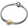 image:imagePANDORA Sparkling Dice Charm  14K GoldPlated Charm with Cubic Zirconia  Jewelry for Women  Includes Gift Box