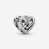 image:imagePANDORA Sparkling Entwined Hearts Charm  Compatible with PANDORA Moments  Stunning Womens Jewelry  Made with Sterling Silver amp Cubic Zirconia  With Gift Box