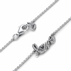 image:imagePANDORA Sparkling Handwritten Love Collier Necklace  Sterling Silver Necklace with Cubic Zirconia for Women  PANDORA Moments Jewelry  Gift for Women  Includes Gift Box  177