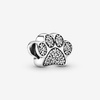 image:imagePANDORA Sparkling Paw Print Charm  Compatible with PANDORA Moments  Stunning Womens Jewelry  Gift for Her  Made with Sterling Silver amp Cubic Zirconia  With Gift Box
