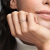 image:imagePANDORA Sparkling Wishbone Heart Ring  Stackable Ring for Women  Gift for Her with Clear Cubic Zirconia  With Gift BoxRose Gold