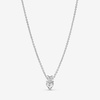 image:imagePANDORA Timeless Double Heart Pendant Sparkling Collier Necklace  Adjustable Necklace with Lobster Clasp  Gift for Her  Sterling Silver amp Cubic Zirconia  With Gift Box  177