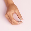 image:imagePandora Knotted Hearts Ring  Symbol of Unbreakable Love  Promise Ring for Women  Layering or Stackable Ring  With Gift Box