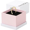 image:imagePANDORA Clear Sparkling Crown Solitaire Ring Shine 14k GoldPlated Ring for Women with Cubic Zirconia  Gift for Her  With Gift Box