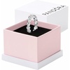 image:imagePANDORA Timeless Band of Clear Hearts Ring  Sterling Silver Ring with Cubic Zirconia  Jewelry for Women  Includes Gift Box