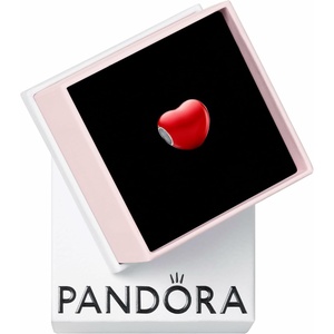 image:imagePANDORA Moments ColorChanging Hidden Message Heart Charm  Sterling Silver Charm with Red Enamel  Jewelry for Women  Includes Gift Box