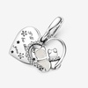image:imagePANDORA Cats amp Hearts Dangle Charm  Compatible with PANDORA Moments  Jewelry for Women  Gift for Women  Sterling Silver Cubic Zirconia amp Enamel  With Gift Box