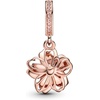 image:imagePANDORA Cherry Blossom Dangle Charm  Gift for Her  Compatible Moments Rose with Cubic Zirconia amp Enamel  With Gift Box