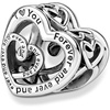 image:imagePANDORA Entwined Infinite Hearts Charm  Gift for Her  Compatible with PANDORA Moments  Sterling Silver Bracelet Charm  With Gift Box