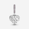 image:imagePANDORA Heart amp Mom Dangle Charm  Compatible Moments Bracelets  Jewelry for Women  Made with Sterling Silver amp Cubic Zirconia  with Gift Box