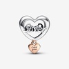 image:imagePANDORA Love You Sister Heart Charm  Compatible Moments  Stunning Womens Jewelry  Gift for Her  Made Rose amp Sterling Silver  With Gift Box