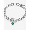 image:imagePANDORA Me Blue Chakra Heart Mini Dangle Charm  Sterling Silver Charm with ManMade Crystal amp Enamel  Gift for Women  Includes Gift Box