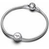 image:imagePANDORA Moments Love Abuelita Engravable Charm  Sterling Silver Charm with Cubic Zirconia amp Enamel  Jewelry for Women  Includes Gift Box