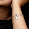 image:imagePANDORA Mother amp Son Heart Split Dangle Charm  Gift for Her  Compatible with PANDORA Moments  Sterling Silver with Enamel  With Gift Box