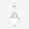 image:imagePANDORA Rose Heart Padlock Dangle Charm  Compatible Moments  Stunning Womens Jewelry  Made with Sterling Silver  With Gift Box