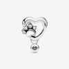 image:imagePANDORA Sparkling Paw Print amp Heart Charm  Compatible with PANDORA Moments  Jewelry for Women  Gift for Her  Made with Sterling Silver amp Cubic Zirconia  With Gift Box