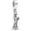 image:imagePANDORA New York Statue of Liberty Dangle Charm  Bracelet Charm Moments Bracelets  Stunning Womens Jewelry  Gift for Women in Your Life  Made with Sterling Silver  With Gift Box