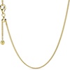 image:imagePANDORA Curb Chain Necklace  Compatible Moments Charms  Gift for Her  14k Gold Plated  Jewelry for Women  With Gift Box  236