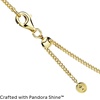 image:imagePANDORA Curb Chain Necklace  Compatible Moments Charms  Gift for Her  14k Gold Plated  Jewelry for Women  With Gift Box  236