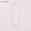 image:imagePANDORA Curb Chain Necklace  Compatible with PANDORA Moments Charms  Gift for Her  14k Rose Gold Plated  Jewelry for Women with Gift Box  236