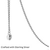 image:imagePANDORA Curb Chain Necklace  Compatible with PANDORA Moments Charms  Gift for Her  Sterling Silver  Jewelry for Women  With Gift Box  236