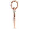 image:imagePANDORA Engravable Round Tag Pendant  14K Rose GoldPlated Engravable Pendant for Women  PANDORA Moments Jewelry  Gift for Women  Includes Gift Box