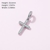 image:imagePANDORA Jewelry Sparkling Cross Cubic Zirconia Pendant in Sterling Silver  Comes with Gift Box