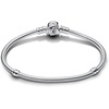 image:imagePANDORA Moments Linked Hearts Collier Necklace  Gift for Women  Includes Gift Box  Size 177Sterling silver