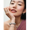 image:imagePANDORA Moments Linked Hearts Collier Necklace  Gift for Women  Includes Gift Box  Size 177Sterling silver