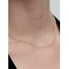 image:imagePANDORA Moments Linked Hearts Collier Necklace  Gift for Women  Includes Gift Box  Size 177Sterling silver