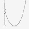 image:imagePANDORA Rolo Chain Necklace  Adjustable with Lobster Clasp  for Her  Sterling Silver  with Gift Box  236