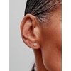 image:imagePANDORA Round Pav Halo Stud Earrings  14k Gold Plated amp Cubic Zirconia Jewelry for Women with Gift Box