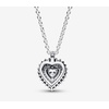 image:imagePANDORA Sparkling Heart Halo Pendant Necklace  Sterling Silver Necklace with Cubic Zirconia for Women  PANDORA Timeless Jewelry  Gift for Women  Includes Gift Box  177